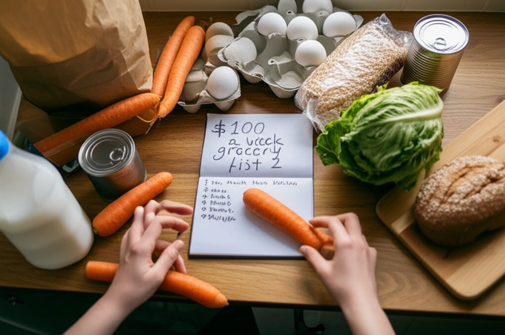 $100 A Week Grocery List For 2: Simple, Affordable & Delicious