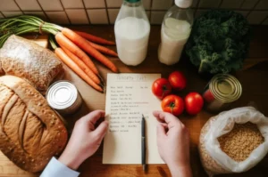 $40 Grocery List: Budget Weekly Essentials