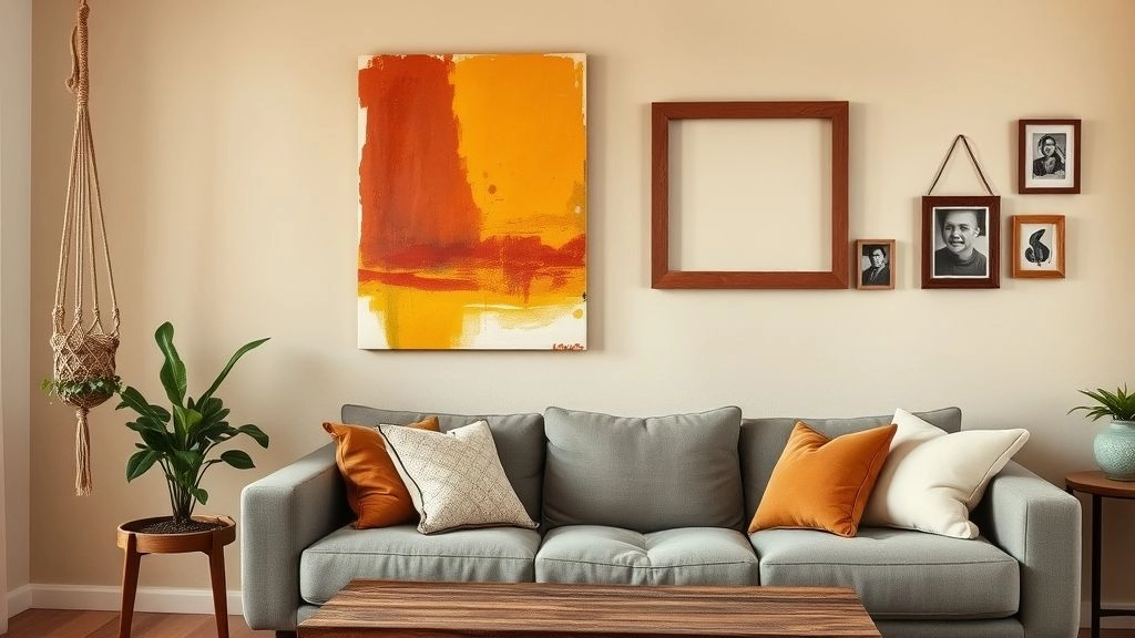 Easy Cheap Decorating Ideas for Living Room Walls