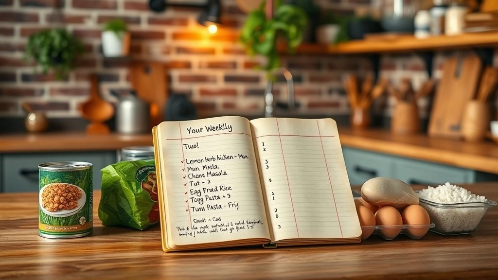 Cheap Weekly Meal Plan for Two That Actually Works