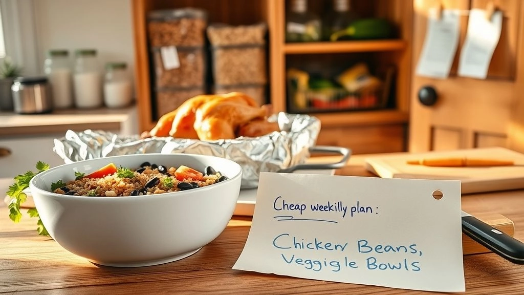 Cheap Weekly Meal Plan: The Friendliest Way to Overhaul Your Grocery Bill