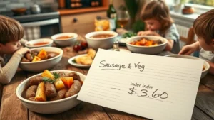 Delicious Family Meals for £5 Ideas