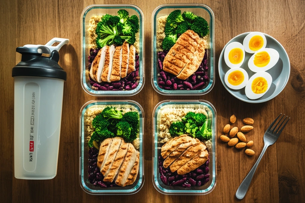 High Protein Meal Prep For Muscle Gain — Practical Plan