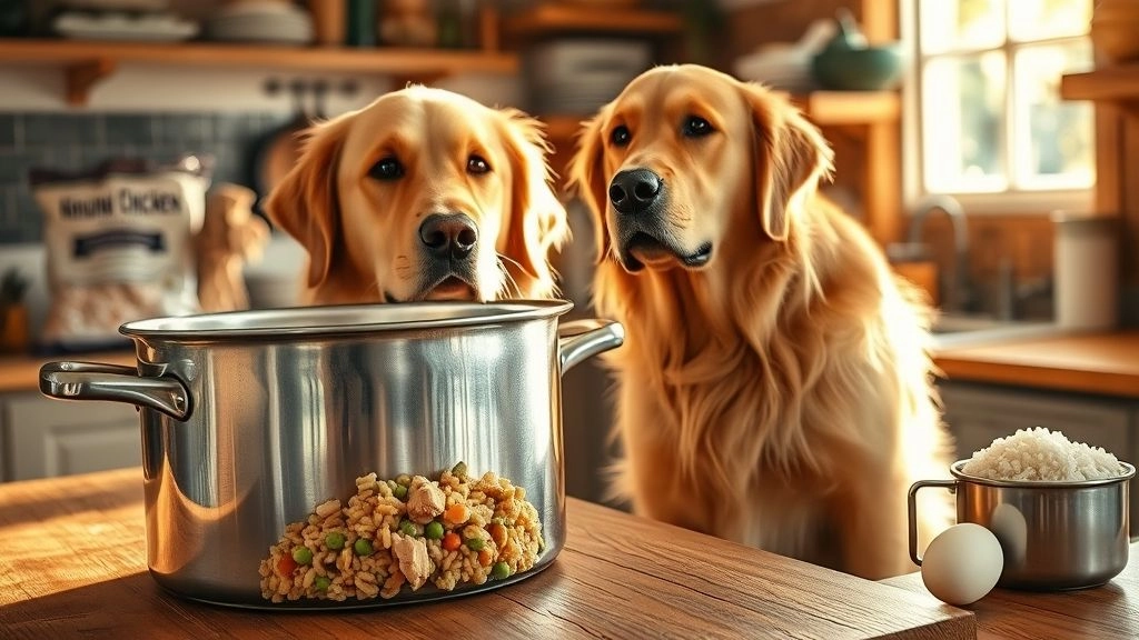 Homemade Dog Food Ideas for Large Breeds Chicken
