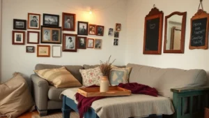 How do you decorate your house on a low budget?