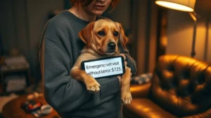 How much is a emergency vet visit without insurance