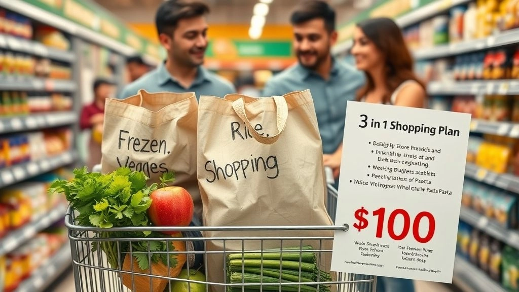 How to Grocery Shop on a Budget for 3 Without Losing Your Mind