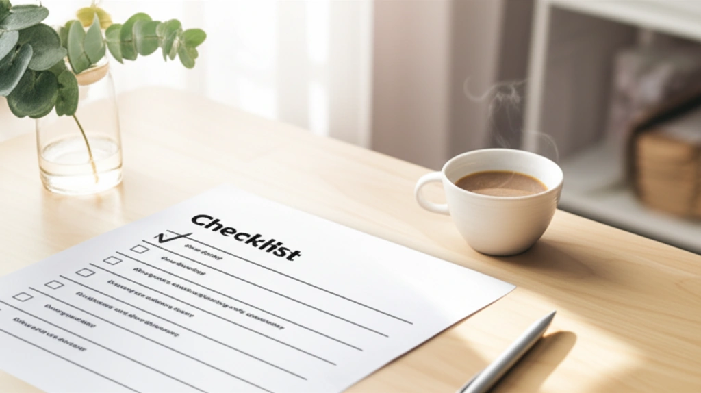 Minimalist Decluttering Checklist — Simple 30‑Day Plan
