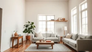 Modern Frugal Living Room Decor Ideas on Budget