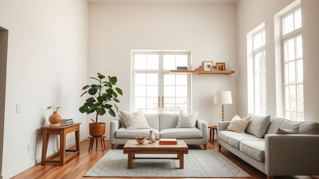 Modern Frugal Living Room Decor Ideas on Budget