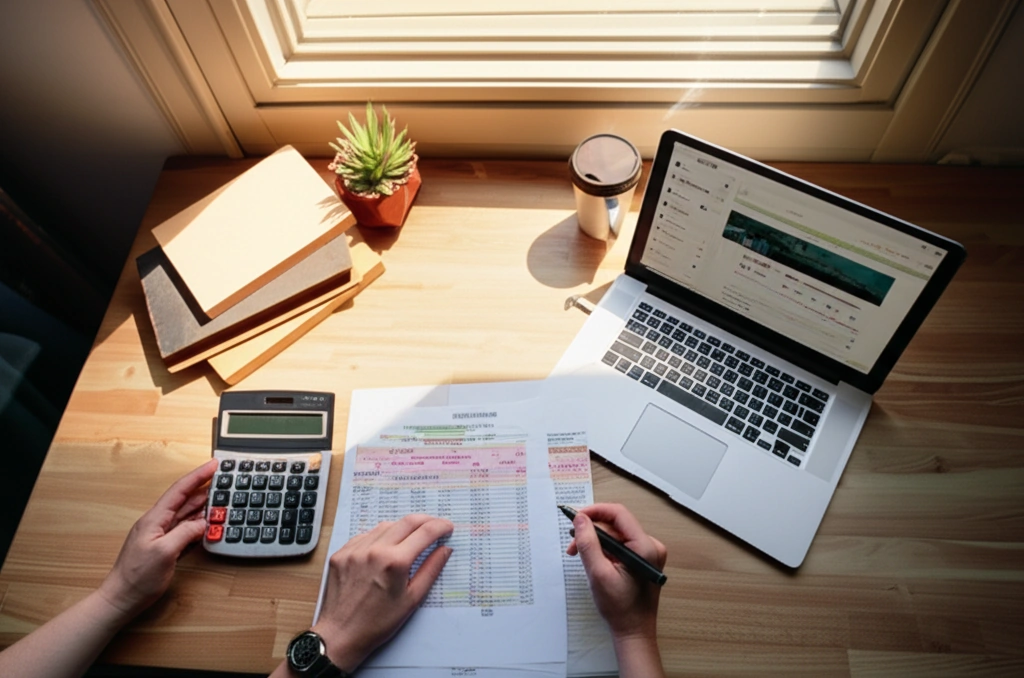 Personal budget example for students — Simple