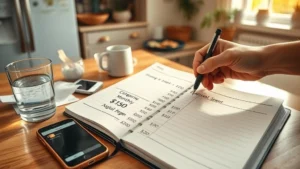 Simple Restaurant Budget Example Tips