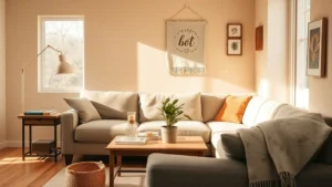 Simple Frugal Home Decor Ideas for Living Room