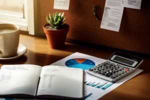 Simple personal budget example for one month