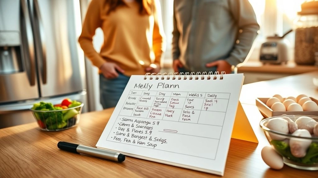 Simple Weekly Meal Plan for 2 Adults