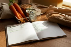 Weekly Meal Planner With Grocery List On A Budget