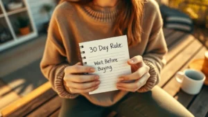 What is the 30 Day Rule to Save Money?