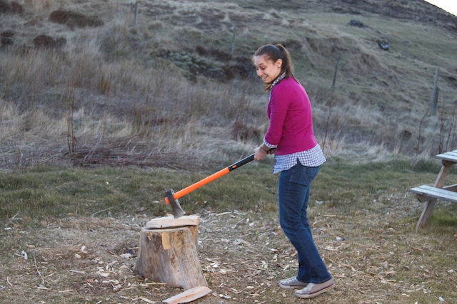 Chop Firewood Stay Warm Save Cash Winter