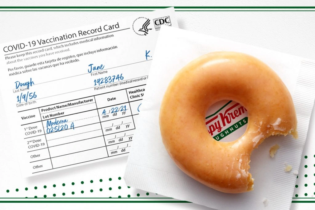 Free Krispy Kreme For Vaccine: Free Daily Donut Offer