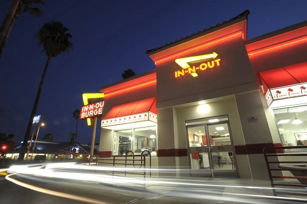 In N Out Burger Hot Cocoa Rain Promo