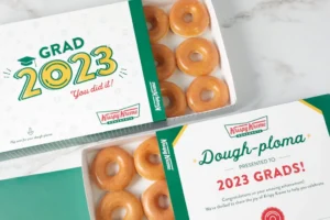 Krispy Kreme Free Donuts Graduation Offer